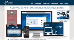 Desktop Screenshot of eclock.com.mx